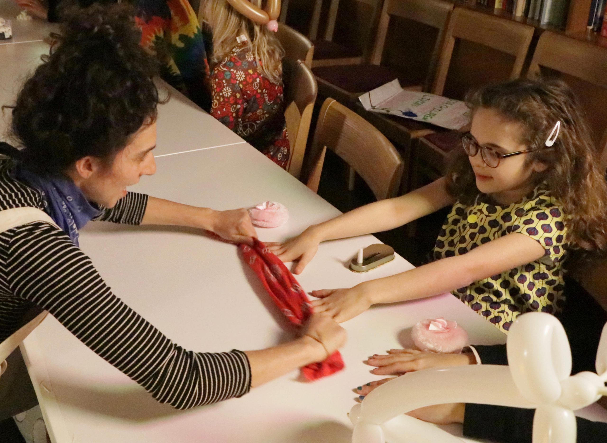 Behind the Mask: Purim Adventure (Photo by Harold Levine)