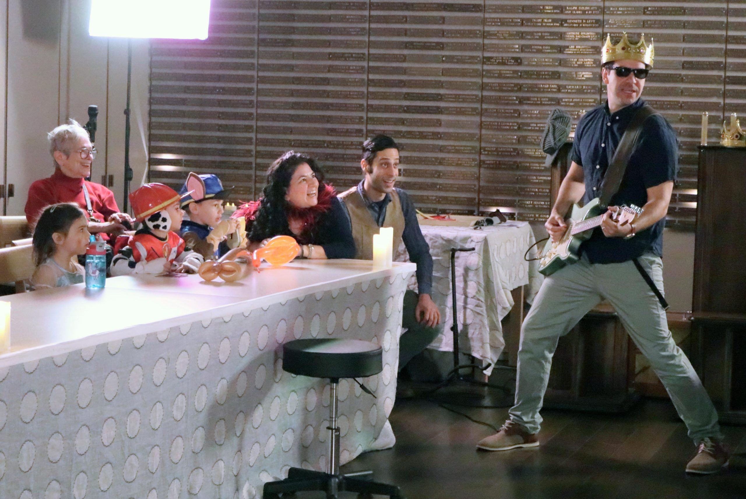 Behind the Mask: Purim Adventure (Photo by Harold Levine)