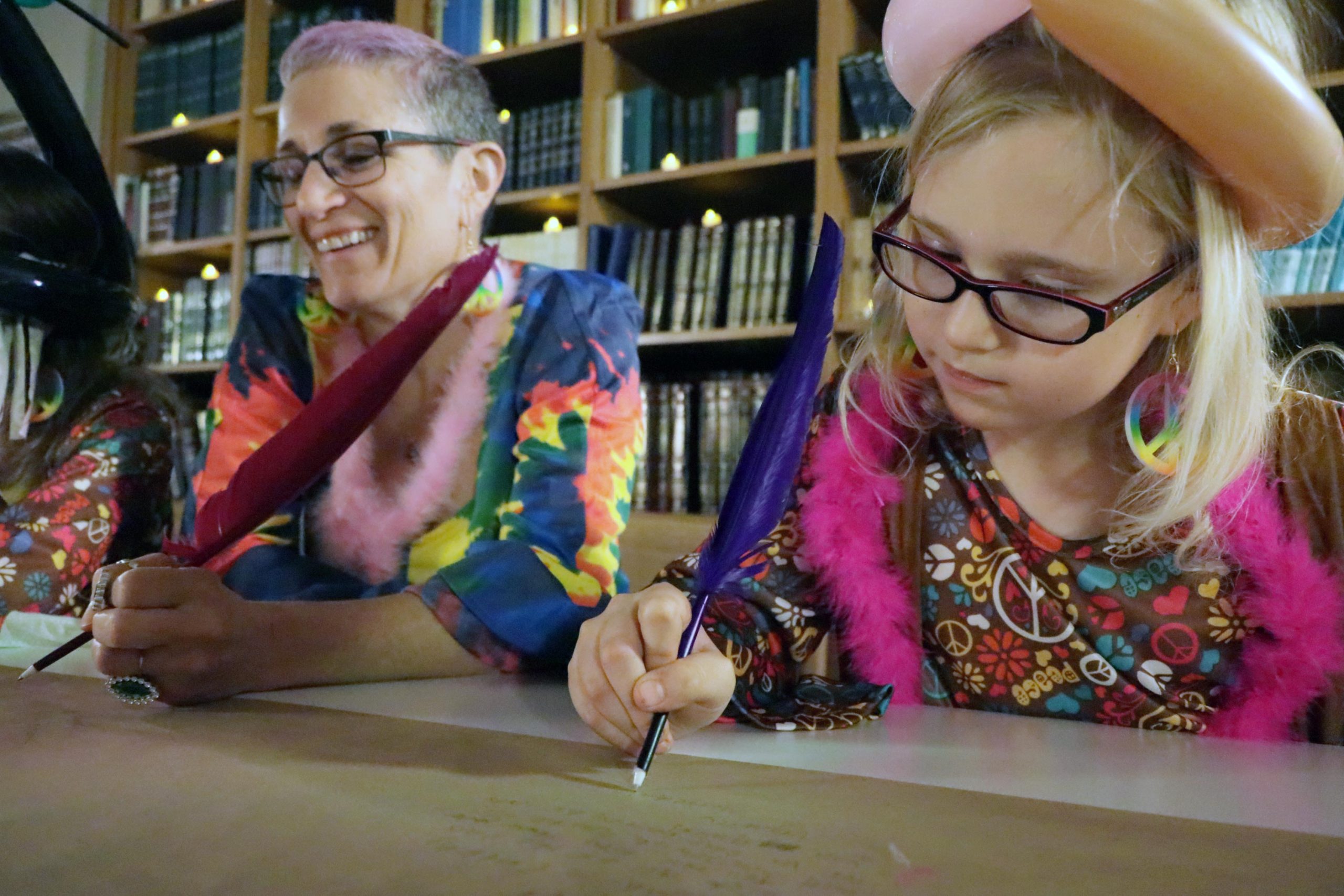 Behind the Mask: Purim Adventure (Photo by Harold Levine)