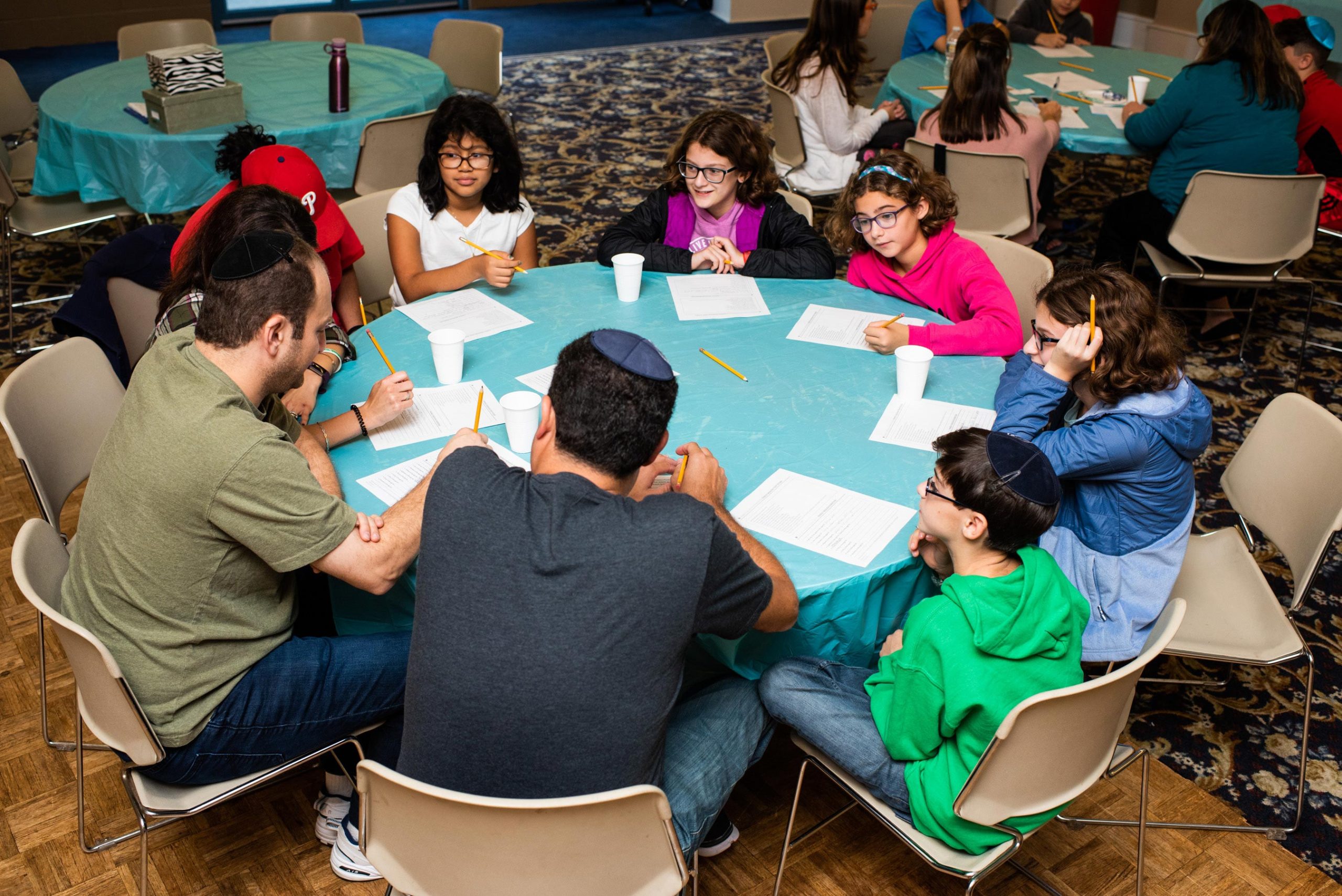B’nai Mitzvah Family Session at Tiferet Bet Israel, Blue Bell, PA