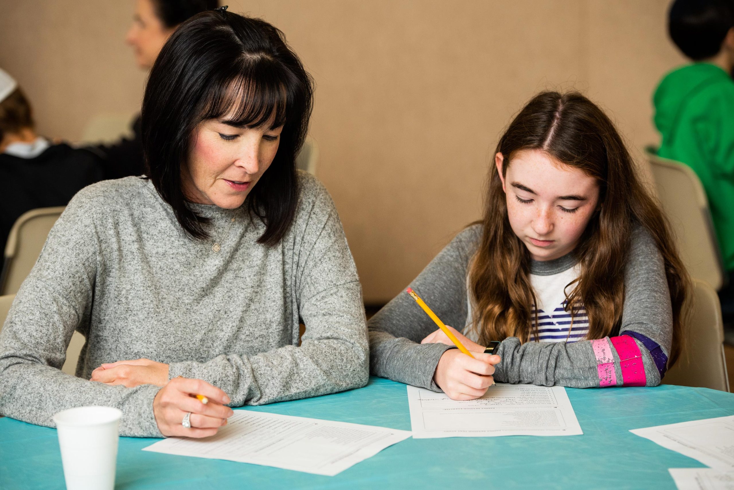 B’nai Mitzvah Family Session at Tiferet Bet Israel, Blue Bell, PA