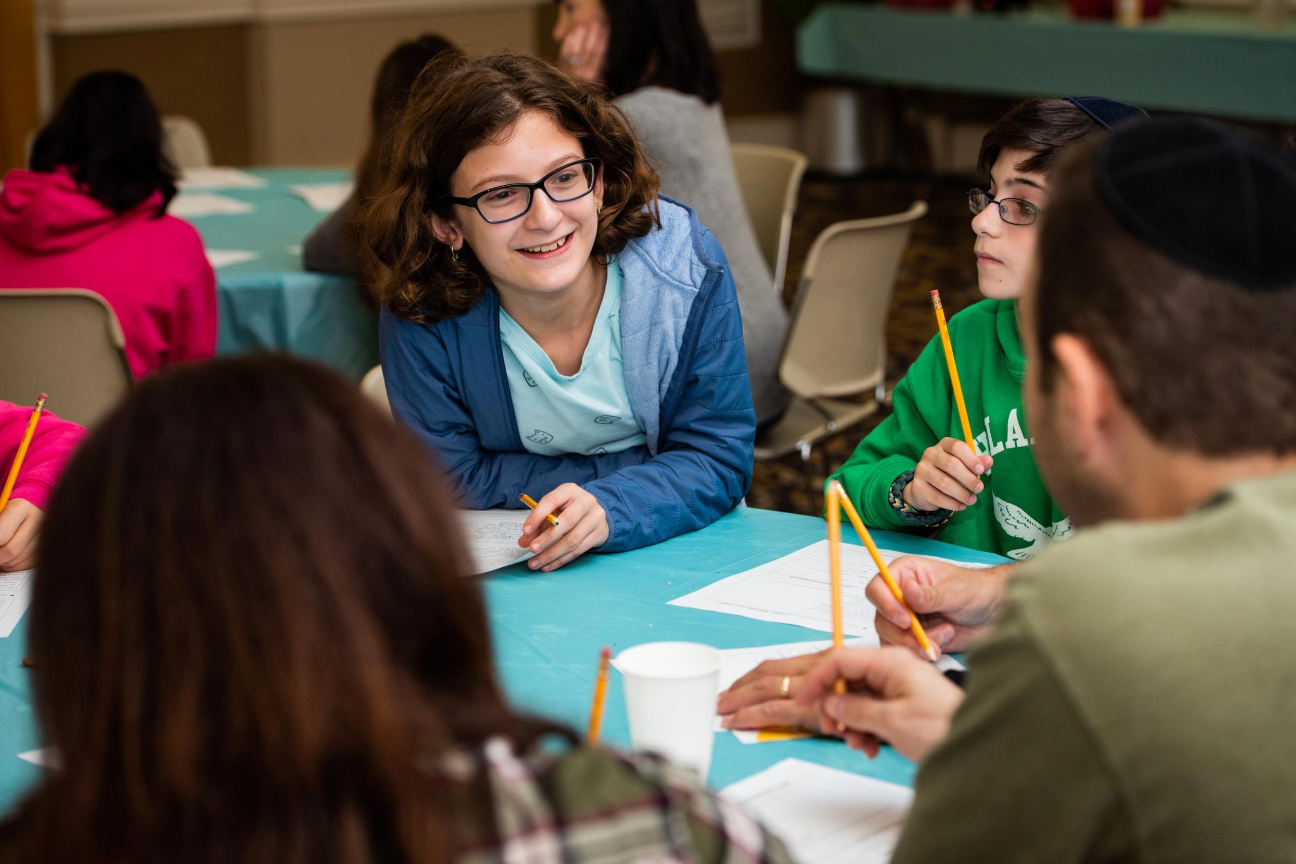 B’nai Mitzvah Family Session at Tiferet Bet Israel, Blue Bell, PA
