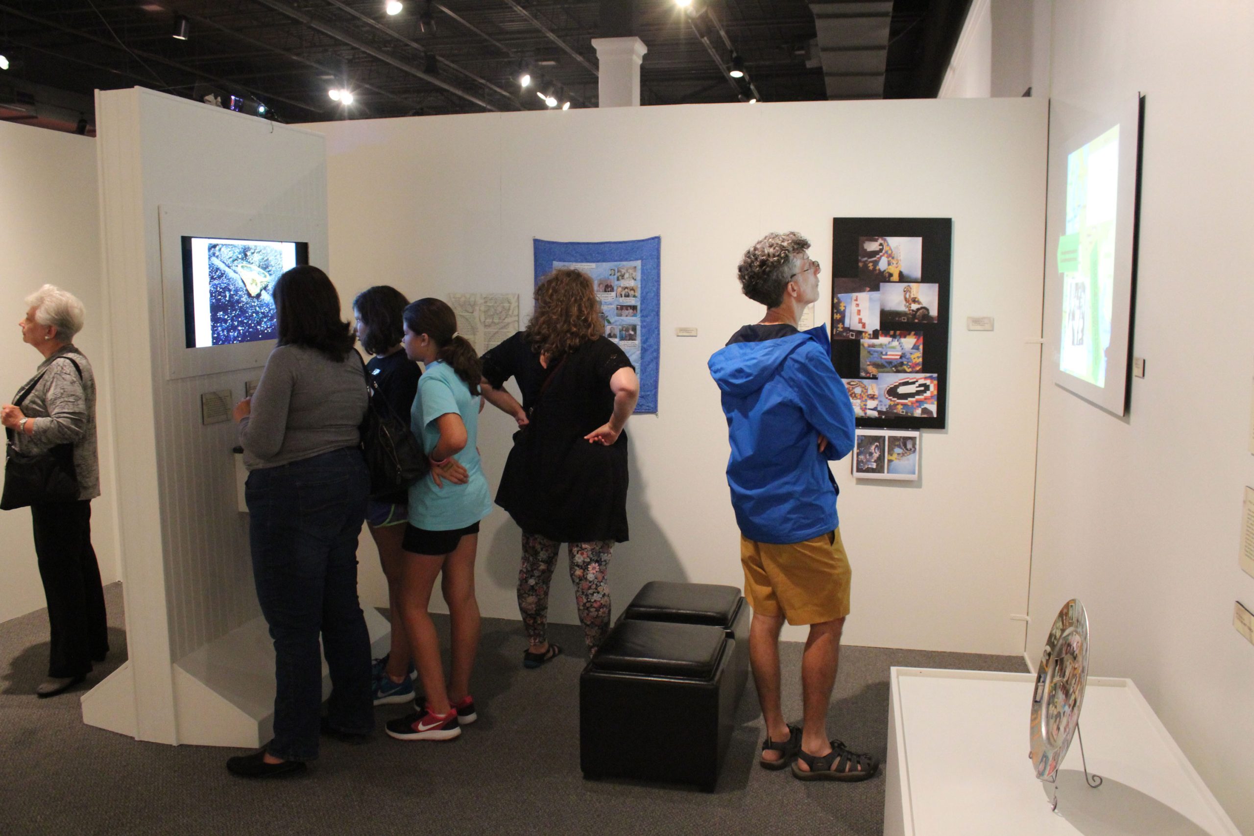 Student artwork on display at The Breman in Atlanta, GA.